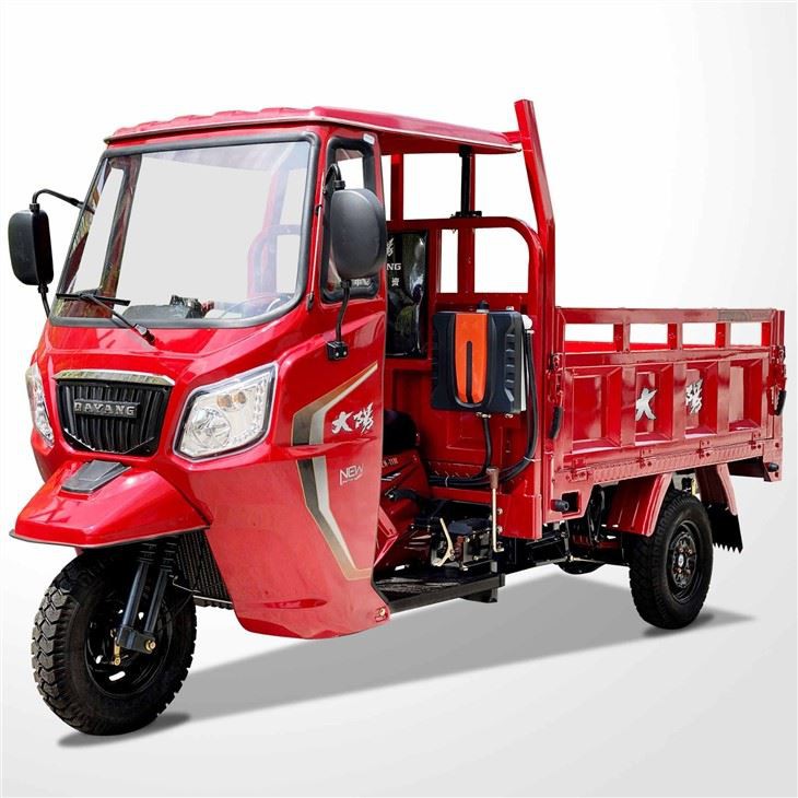 Hydraulic Tipping Bucket Automatic Dump Tricycle